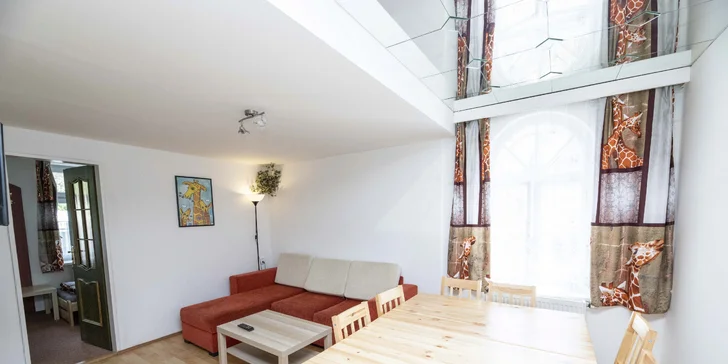 Až 8denní pobyt v Krkonoších: apartmány až pro 8 osob, zahrada i bazén