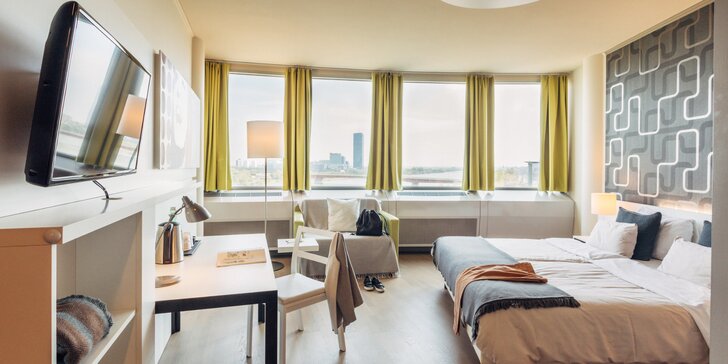 Za krásami Vídně: 4* hotel se snídaní pro pár i rodinu, u Dunaje, blízko MHD