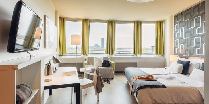Vídeň: 4* hotel se snídaní pro pár i rodinu, u Dunaje a blízko MHD, vstup na obří kolo, dítě do 11,9 let zdarma