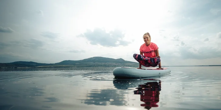 Zapůjčení paddleboardu na 1 nebo 2 hodiny na vodní nádrži Nové Mlýny v Šakvicích