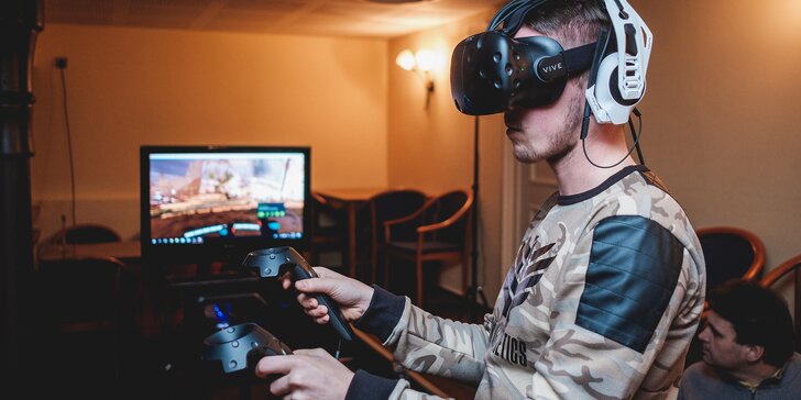 Virtuální realita u vás doma: zapůjčení příslušenství vč. her na 2, 3 nebo 6 dní.