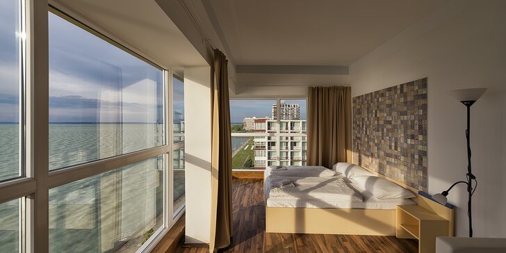 Na dovolenou do Maďarska: 3* hotel přímo na břehu Balatonu, snídaně