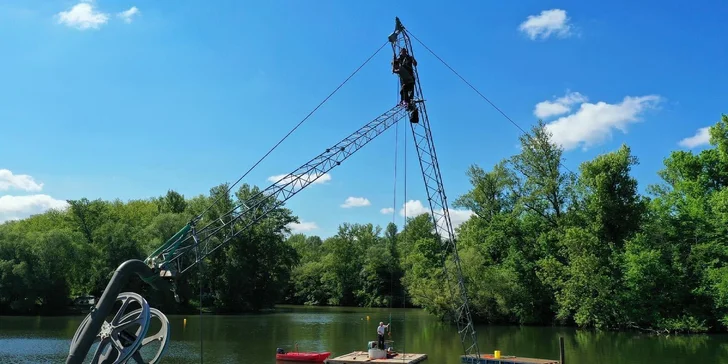 Flyboard: let nad hladinou v Brně, Olomouci, Plzni i na Mácháči, Slapech a Proboštských jezerech