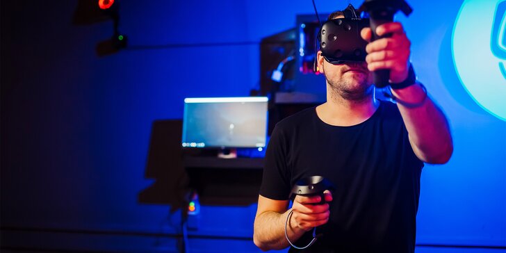 Virtuální realita v centru Brna: 15 až 120 minut hry až pro 6 osob vč. Kat VR Walk