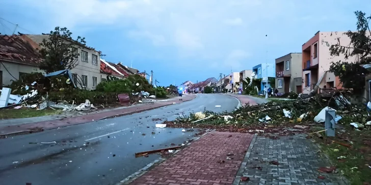 Pomozte jižní Moravě zasažené tornádem skrze organizaci ADRA