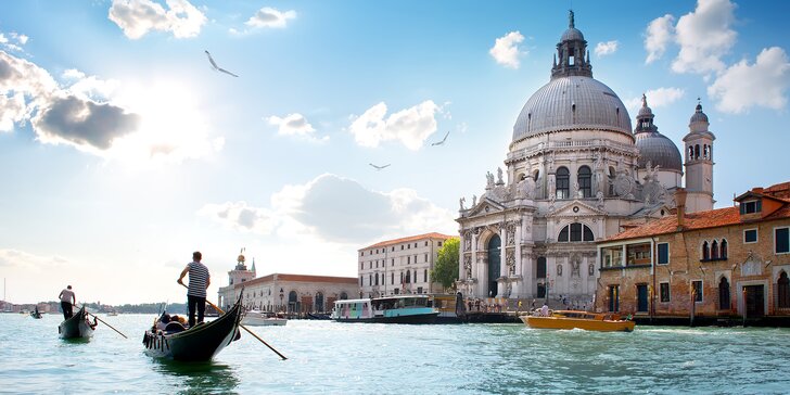 Zájezd do Itálie na 4 dny: koupání v Lignanu a plavba v Benátkách s jídlem, přespání v hotelu