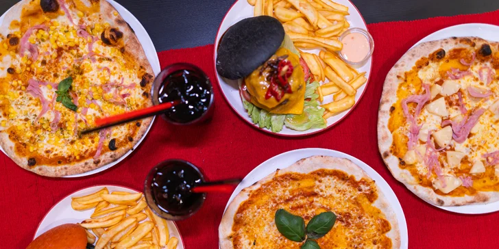 Pochutnejte si: pizza Margherita nebo další dle výběru z jídelního lístku