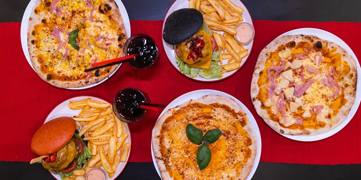 Pochutnejte si: pizza Margherita nebo další dle výběru z jídelního lístku
