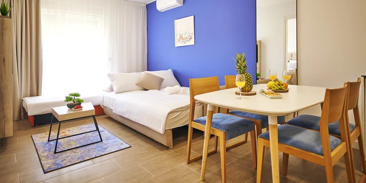 Letní dovolená v Chorvatsku: nový aparthotel s venkovním bazénem a snídaní