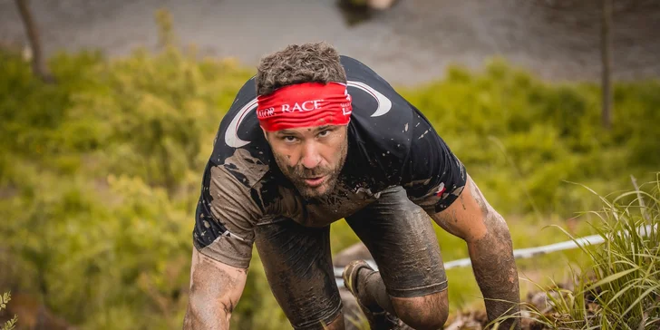 Gladiator Race Nová Paka: registrace do extrémního závodu pro jednotlivce, startovní balíček a medaile