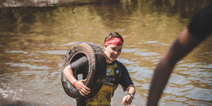 Gladiator Race Nová Paka: registrace do extrémního závodu pro jednotlivce, startovní balíček a medaile