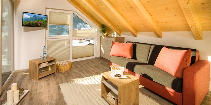 Dovolená v plně vybavených apartmánech v Rakousku: 4* ubytování a neomezený pobyt ve wellness