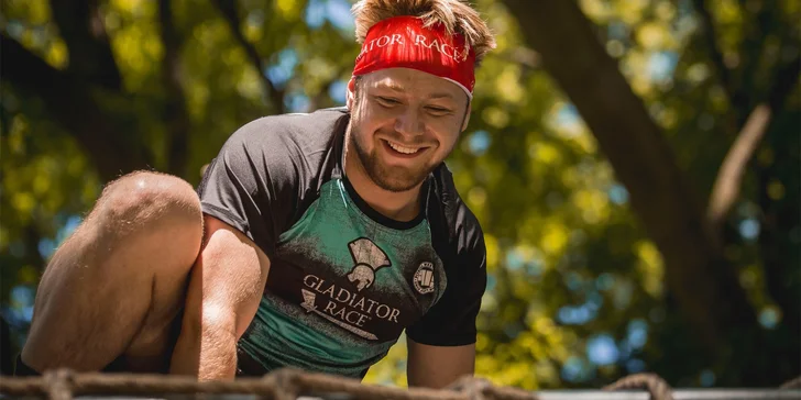 Gladiator Race Nová Paka: registrace do extrémního závodu pro jednotlivce, startovní balíček a medaile