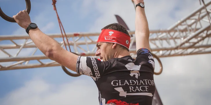 Gladiator Race Nová Paka: registrace do extrémního závodu pro jednotlivce, startovní balíček a medaile