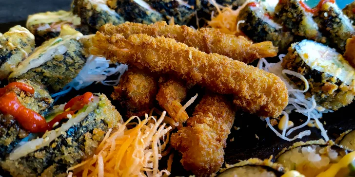 Pestré sushi sety v Porubě: set 41 nebo 50 ks s rybami i avokádem