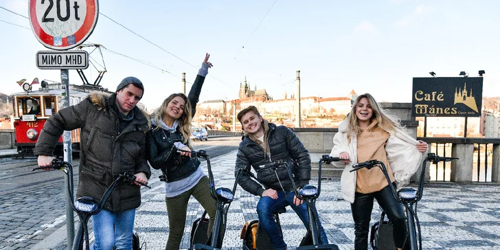 Projeďte se: 60, 90 nebo 120minutová jízda na elektrické koloběžce