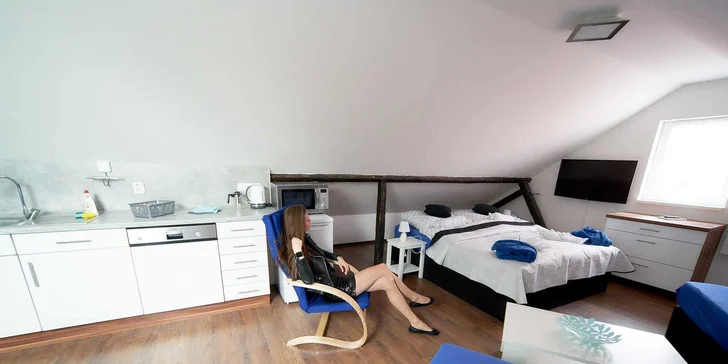 Pohoda v Karlových Varech až pro 8 osob: vybavené apartmány s kuchyňkou