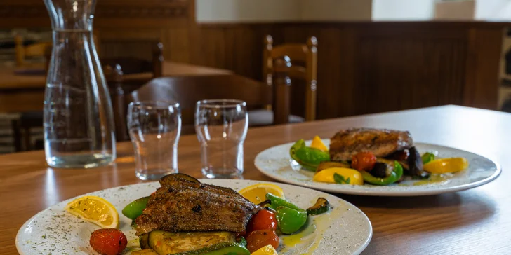 Farmářovo menu: dva hlavní chody, dezert, káva i víno s prohlídkou statku