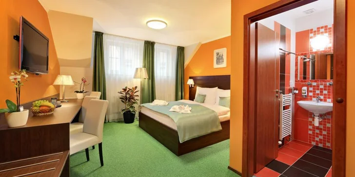 Užijte si podzimní Prahu: pobyt se snídaní ve 4* hotelu na Smíchově