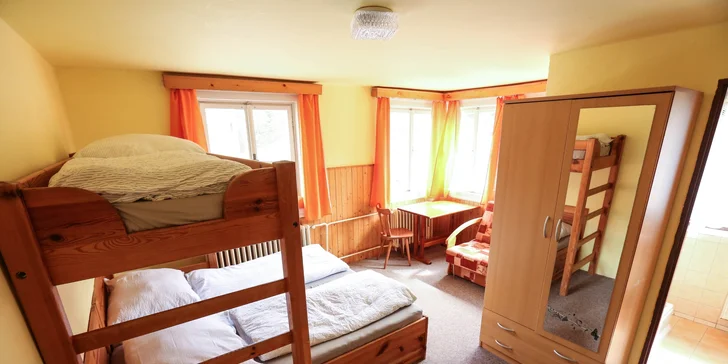 Za aktivním odpočinkem do Krkonoš: penzion pro nenáročné turisty, snídaně