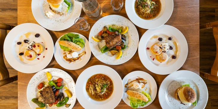 Farmářovo menu: dva hlavní chody, dezert, káva i víno s prohlídkou statku