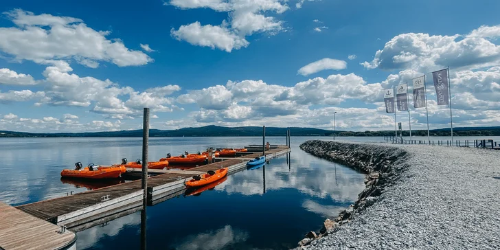 Pobyt ve 4* resortu na Lipně: jídlo i neomezený vstup do moderního wellness