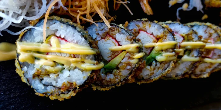 Pestré sushi sety v Porubě: set 41 nebo 50 ks s rybami i avokádem