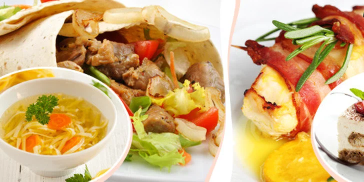 2chodové menu pro dva v restauraci Ameno