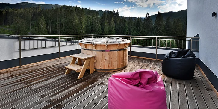 Letní bydlení v Demänovské dolině: nový apartmánový dům i s VIP vířivkou