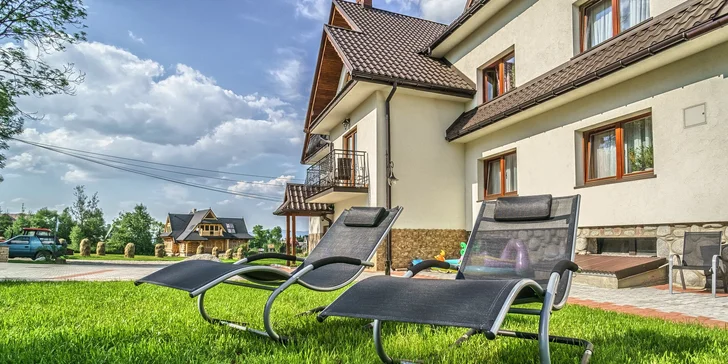 Pohodový pobyt v polských Tatrách: snídaně či polopenze, wellness i termály