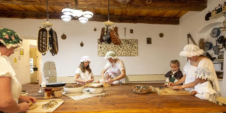 Areál v podzámčí Košátky: muzeum alchymie a perníků, zookoutek i kreativní dílny