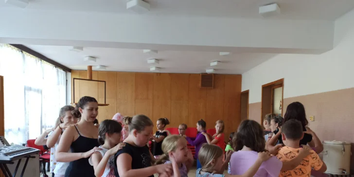 Dětské pobytové tábory na 7 dní: výtvarka, tanec, divadlo, angličtina i sport