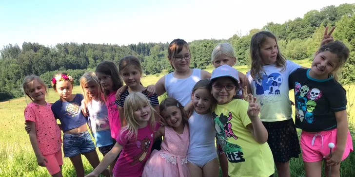 Dětské pobytové tábory na 7 dní: výtvarka, tanec, divadlo, angličtina i sport