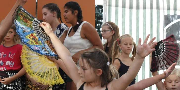 Dětské pobytové tábory na 7 dní: výtvarka, tanec, divadlo, angličtina i sport