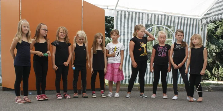 Dětské pobytové tábory na 7 dní: výtvarka, tanec, divadlo, angličtina i sport