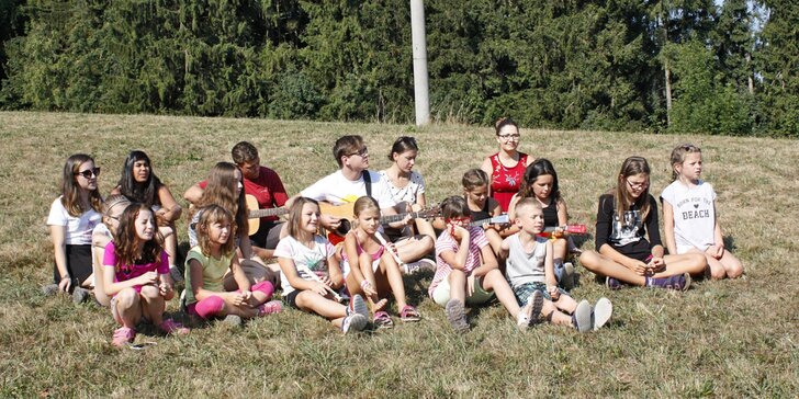 Dětské pobytové tábory na 7 dní: výtvarka, tanec, divadlo, angličtina i sport