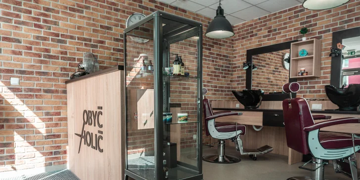 Luxusní barber péče pro pány i jejich syny: holení, klasický střih i styling