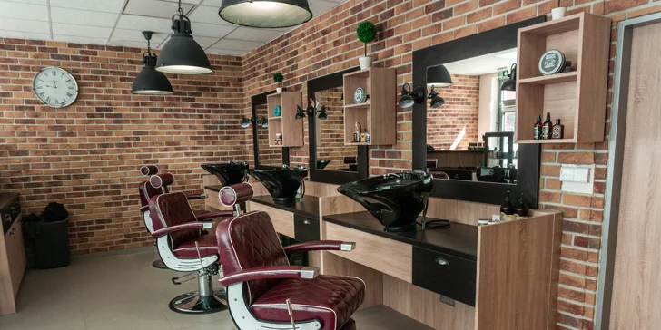 Luxusní barber péče pro pány i jejich syny: holení, klasický střih i styling
