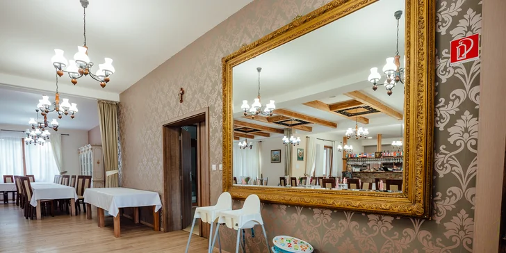 Odpočinkový pobyt na Oravě: domácí kuchyně i relax ve wellness