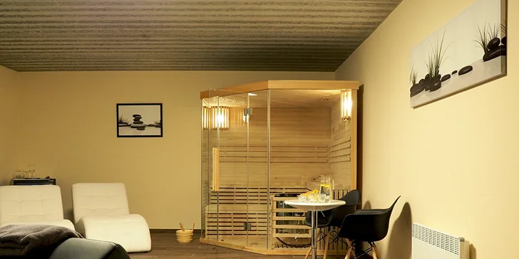 Relax pro dva: 2 nebo 3 hodiny v soukromém wellness s občerstvením