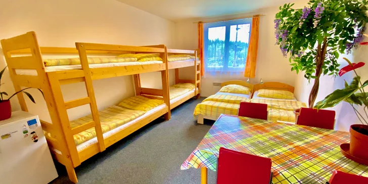 Až v 15 dní v chatičce či apartmánu v Posázaví: možnost polopenze a sportovní areál