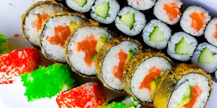 Vychutnejte si sushi v ostravských Vítkovicích: sety s 58 nebo 74 kousky