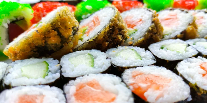 Vychutnejte si sushi v ostravských Vítkovicích: sety s 58 nebo 74 kousky