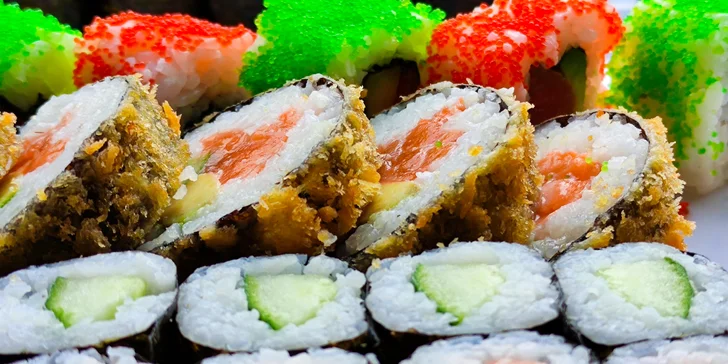 Vychutnejte si sushi v ostravských Vítkovicích: sety s 58 nebo 74 kousky