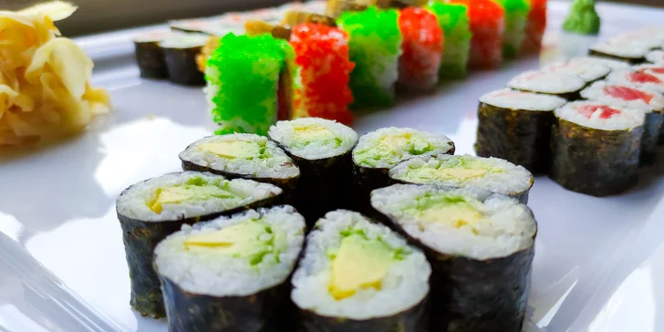Vychutnejte si sushi v ostravských Vítkovicích: sety s 58 nebo 74 kousky