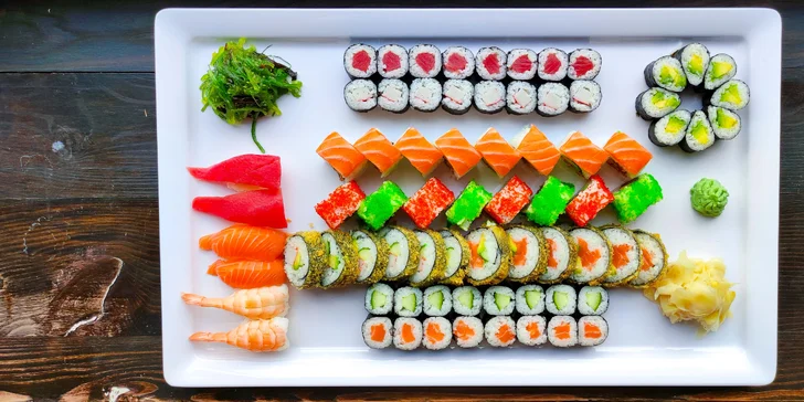Vychutnejte si sushi v ostravských Vítkovicích: sety s 58 nebo 74 kousky