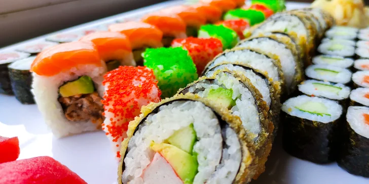 Vychutnejte si sushi v ostravských Vítkovicích: sety s 58 nebo 74 kousky