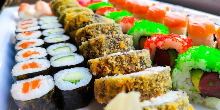 Vychutnejte si sushi v ostravských Vítkovicích: sety s 58 nebo 74 kousky