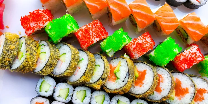Vychutnejte si sushi v ostravských Vítkovicích: sety s 58 nebo 74 kousky