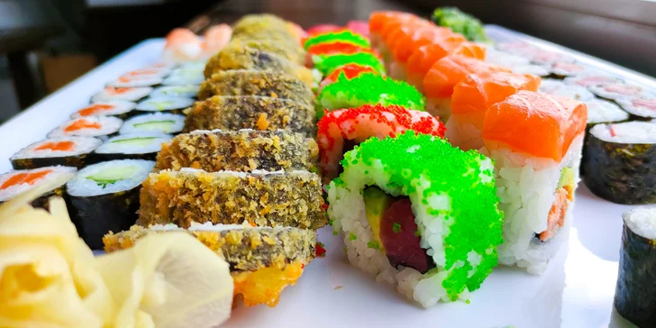 Vychutnejte si sushi v ostravských Vítkovicích: sety s 58 nebo 74 kousky